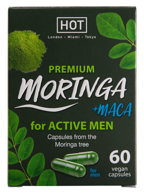 Pure Moringa + Maca Man Power, 60 kpl