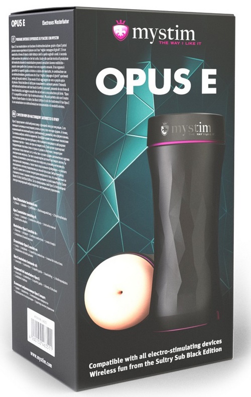Mystim Opus E-Masturbator, anus