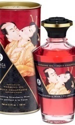 Shunga Warming Oil, sparkling wine, 100 ml